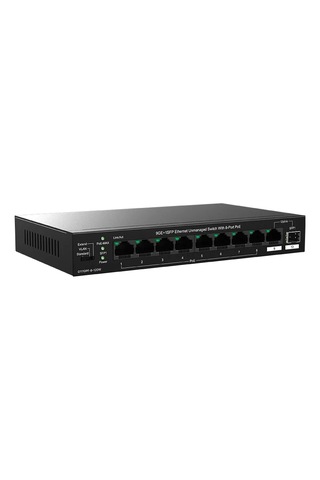 Tenda Teg1110pf-8-120w 10port 10/100/1000 Swıtch