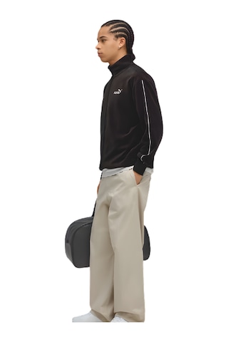 Puma Essentials Elevated Velour Track Erkek Siyah Ceket Siyah