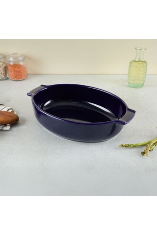 Aryıldız Elissa Oval Fırın Kabı Kobalt 31 Cm Çok Renkli