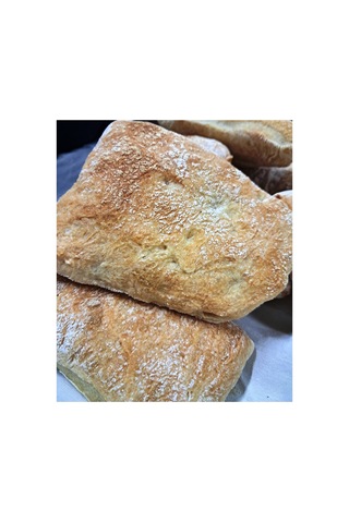 Italyan Ciabatta Mini Somun - 6 Adet