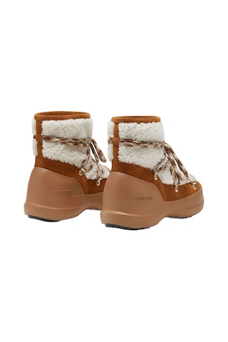 Ma03-whisky/off White Bot Kar Kadın 80d2480020-ma03 Moon Boot Luna Boot Shearling Whisky/off Wh Çok Renkli