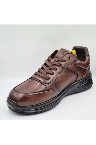 Greyder 18602 5k Kahve Hakiki Deri Erkek Günlük Casual Urban Ayakkabı Kahve