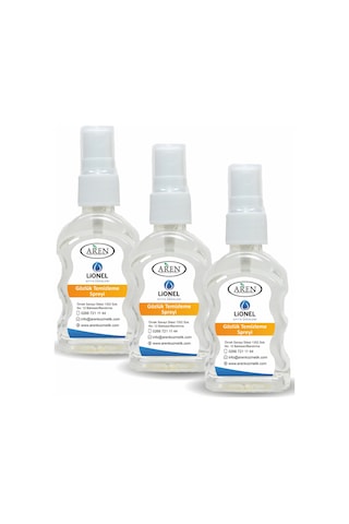 Lionel Gözlük Temizleme Mendili 3 Adet Gözlük Temizleme Spreyi