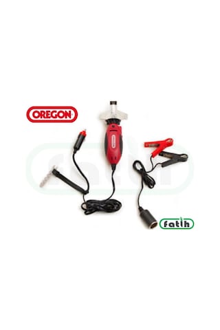 Oregon 12 Volt Zincir Bileme Makinası 3 Adet Bileme Uçları Dahil
