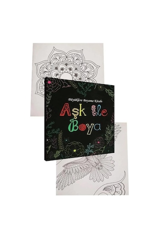 48 Adet Çift Taraflı Marker Kalem Çantalı 1 Paket 48 Renk Touch Markör Aşk İle Boya Mandala Büyüklere Boyama Kitabı Çok Renkli