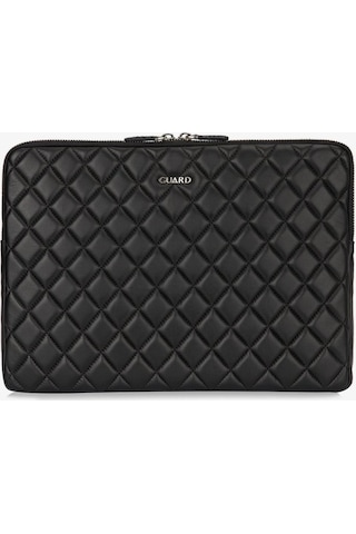 Guard 1852 Kuzu Derisi Siyah Ipad Kılıfı Siyah