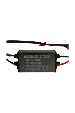 1-3 x 1W 350Ma 3-12V Power Led Driver IP67 Power Led Sürücü