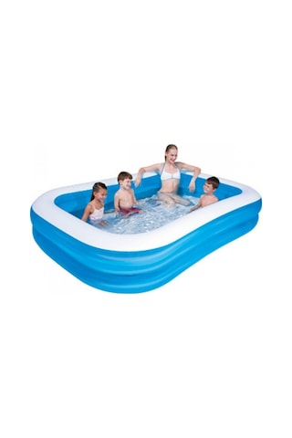 Bestway 12819 211x132x46 Cm Jumbo Dikdörtgen Şişme Havuz Çok Renkli Bestway 12819 211x132x46 Cm Jumbo Dikdörtgen Şişme Havuz Çok Renkli