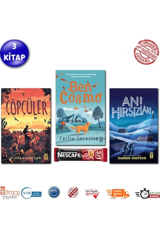 Çöpçüler - Anı Hırsızları - Ben Cosmo Set 3 Kitap Timaş