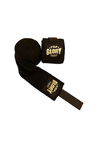 Top Glory Kick Boks, Muay Thai, Boks El Bandajı 3,5 Metre Siyah