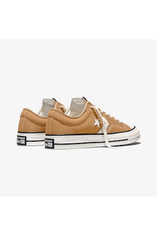Converse Star Player 76 Unisex Sarı Sneakera16016c Kahverengi