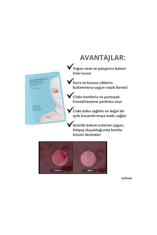 Sudee Ceramide Hydrating Soothing Mask 30 Ml 5 Ad Nemlendirici Ve Rahatlatıcı Kumaş Maskesi