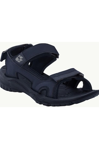 Jack Wolfskin 4019011 Lakewood Cruise Blue/Grey Erkek Sandalet Çok Renkli