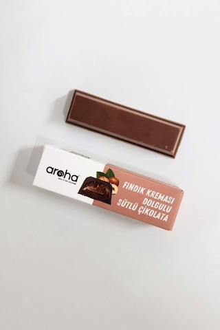 Fındık Kreması Dolgulu Sütlü Çikolata - 38 G X 4 Adet