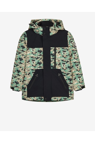 Skechers B Padded Craft Jacket Büyük Erkek Çocuk Siyah Mont Sk2620126-3817