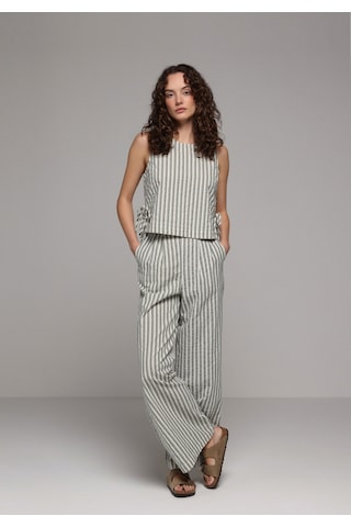 Colin's Colins Regular Fit Yüksel Bel Geniş Paça Kadın Yeşil Pantolon Cl1078729 Q1.v1 Dsg Dark Sage
