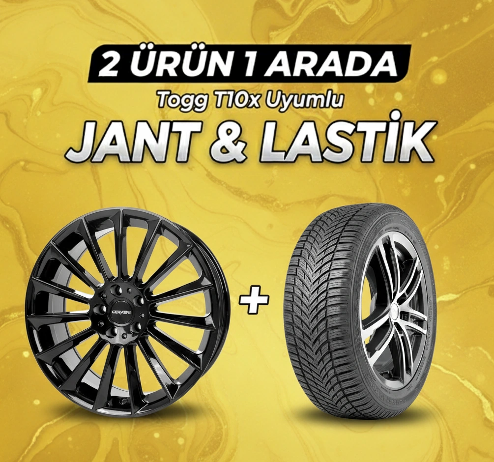 ToggT10xNokian225/60R18 4Mev.Las.4Ad.Yılı:2025+CA178018 B 18"Jant 4Ad.