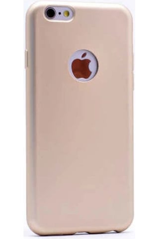 Apple Uyumlu iPhone 4s Kılıf Zore Premier Silikon Kapak Gold