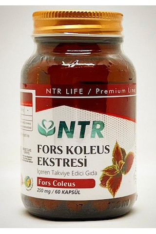 NTR NATURAL LİFE FORS KOLEUS EKSRESİ