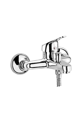 Banyo Bataryası Pirinç Malzeme Aç Kapa Musluk Krom Banyo Bataryası Pirinç Malzeme Aç Kapa Musluk Krom