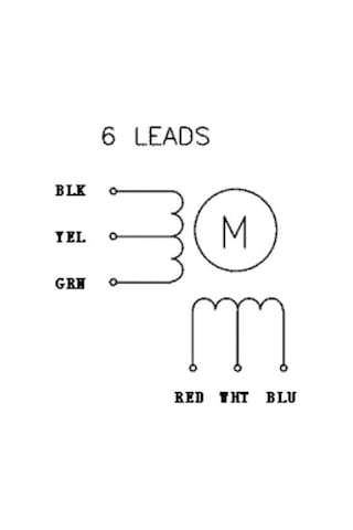 Nema 23 Unipolar/Bipolar, 200 Adım, 57×41Mm, 5.7V