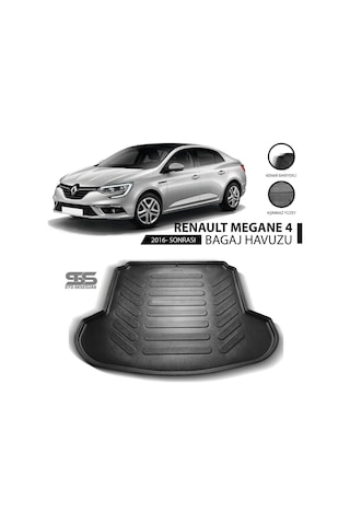 Renault Megane 4 Sedan 2016 Ve Sonrası Uyumlu Bagaj Havuzu Sts Oto Aksesuar
