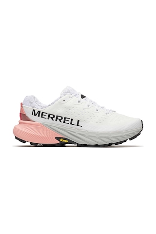 Merrell White/Soft Coral Agılıty Peak 5 Kadın Patika Koşusu Ayakkabısı J068374 - Beyaz - Pembe