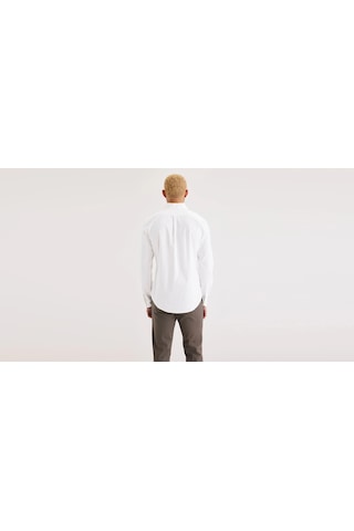 Dockers Oxford Slim Fit Erkek Gömlek A881600000 Beyaz