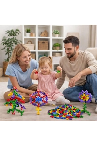Master Molecules 120 Parça 5 Renk Eğitici Yaratıcı Molekül Stem Oyuncak Fitalar İçermez