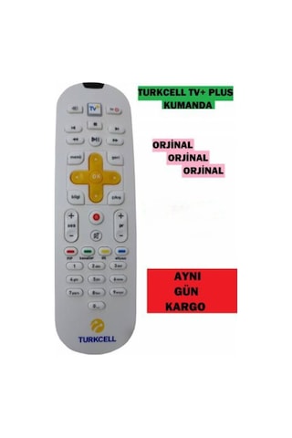 Turkcell Tv Klavyesiz Uzaktan Kumanda
