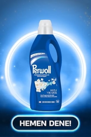 Hassas Siyahlar Ve Renkliler İçin Hızlı Yıkama Sıvı Çamaşır Deterjanı 2 L 0.75 LT - 2.5 LT - 12 KG
