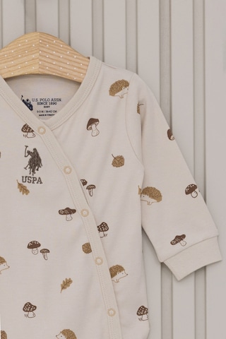 U.S. Polo Assn. Erkek Bebek Krem Tulum 5274-45847 Krem
