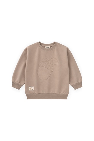 Cigit Mevsimlik Sweatshirt 1-7 Yaş Sıcak Vizon