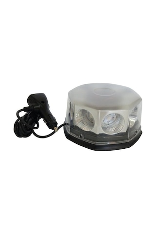 Space Space Mıknatıslı Tepe Lambası Cree Ledli Yuvarlak Kırmızı Mavi 12v / Laık110 O A37410