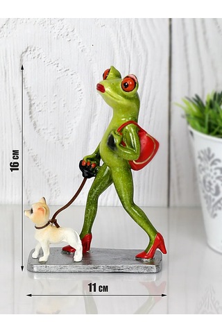 Podarok52 Kurbağa Figürlü, İç Dekor Süveniri 418854533