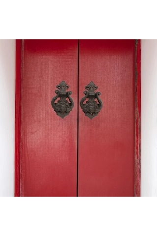 Willowhaven 2 Adet Kapı Çekme Halkası Antika Dökme Demir Kapı Tokmakları Dekoratif Ev Aksesuarı