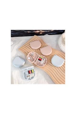 Taşınabilir Seyahat Tipi Mini Dikiş Seti, İğne, İplik, Makas Ve Tamir Aksesuarlarıyla Acil Durum Kit - Bgaaf24set001