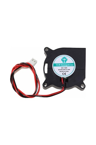 Alkatronik-Dc 12V 40X40Mm Salyangoz Fan Soğutucu Türbin Turbo Radyal Yazıcı