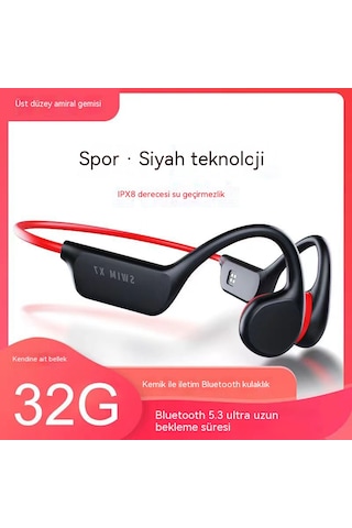 Tekoo X7 Kemik İletimli Kablosuz Yüzme Ve Koşu Kulaklığı