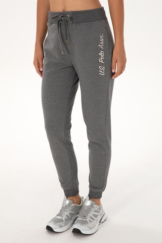 U.S. Polo Assn. Kadın Antrasit Melanj Jogger Eşofman Altı 50314364-VR081
