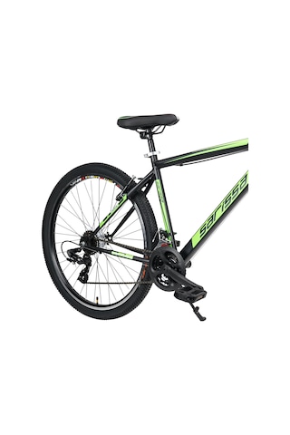 Sarissa Moon 27,5" Jant Mtb Ön Amortisörlü Shimano Kelebek 21 Vites V Fren Dağ Bisikleti Siyah Yeşil