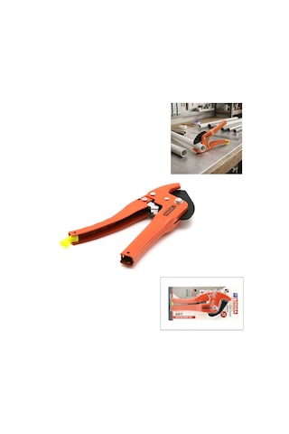 Bossra Bsr-702 Pvc Boru Kesme Makası - 42 Mm Turuncu