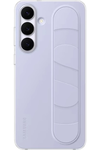 Samsung Uyumlu Galaxy S25 Fe Standlı Kordonlu Kılıf Açık Mavi