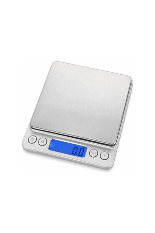 Dijital Hassas Mutfak Tartısı 3000 G Kapasiteli, 0,1 G Hassasiyetli, Lcd Ekranlı Mini Terazi, 6 Ölçüm Birimi, Dara Ve Pcs Adet Sayma Fonksiyonlu, Paslanmaz Çelik Çok Renkli