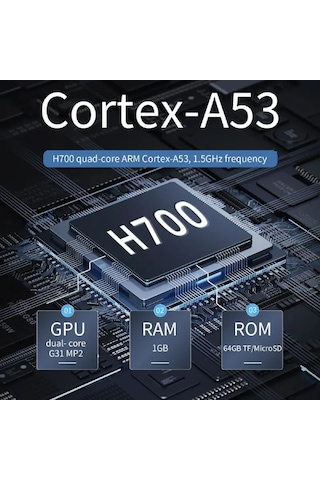 Rg 35xx H Retro El Oyun Konsolu Beyaz 64 Gb - 3.5 İnç Ips 640x480 Ekran Çift Analog Kol Allwinner H700 Çift Bant Wi-fi 5g Bluetooth Hdmı Tv Çıkışlı Taşınabilir Psp Ps1 Atari Konsolu