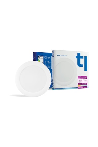 Redeem Plus C18W Downlight, Titreşimsiz, Göz Konforu, 1799 Lümen, Soğuk Beyaz, 6500 Kelvin Beyaz