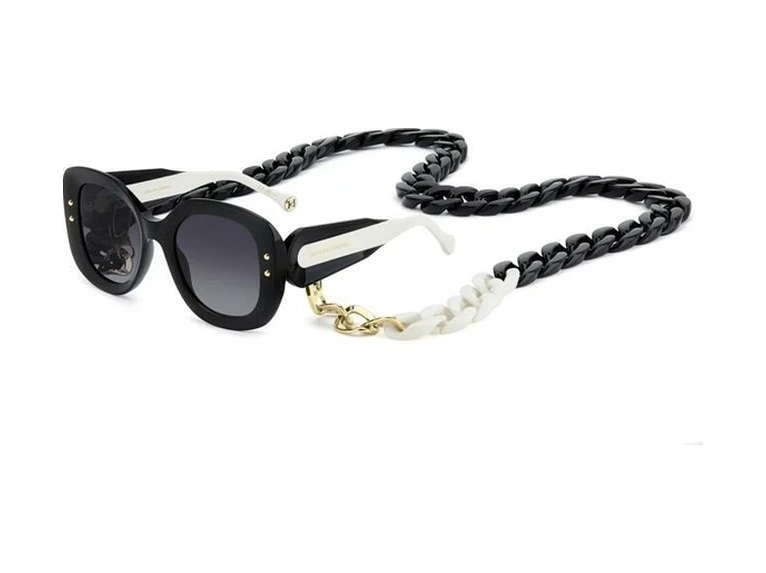 Carolına Herrera 0254/s 807 Black 53-22-140 Siyah - Beyaz
