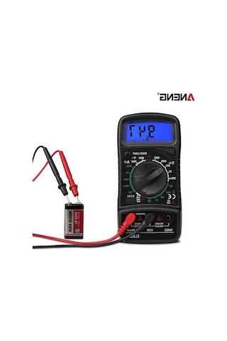 Dancemonkey Xx Aneng Xl830l Dijital Elektrik Ölçme Cihazı Ampermetre - Siyah