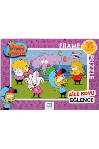 Kral Şakir 35 Parça Frame Puzzle 5050 (Ca Games)