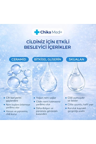 Chika Med + Ceramide Protect + Shea Ultra Soft 2 Li Set Yoğun Nem & Güçlü Bariyer